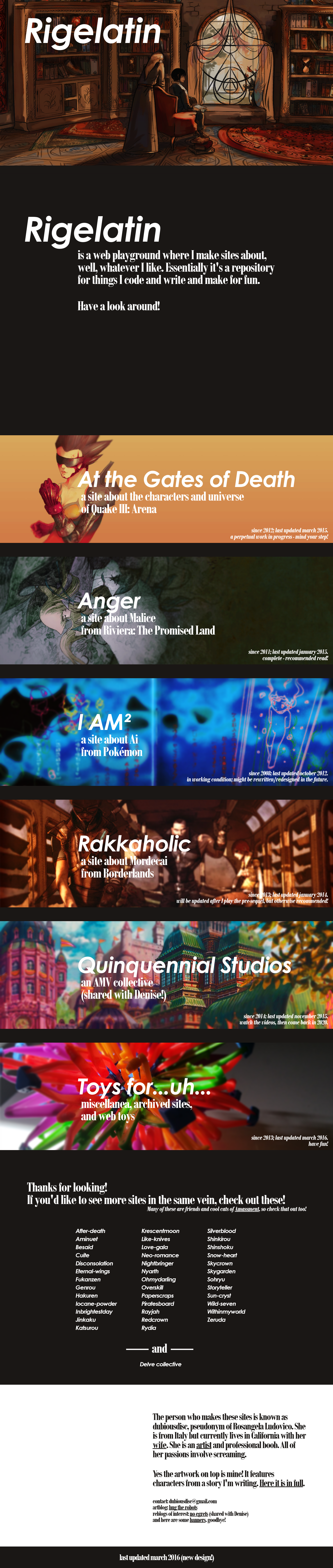 Design for Rigelatin