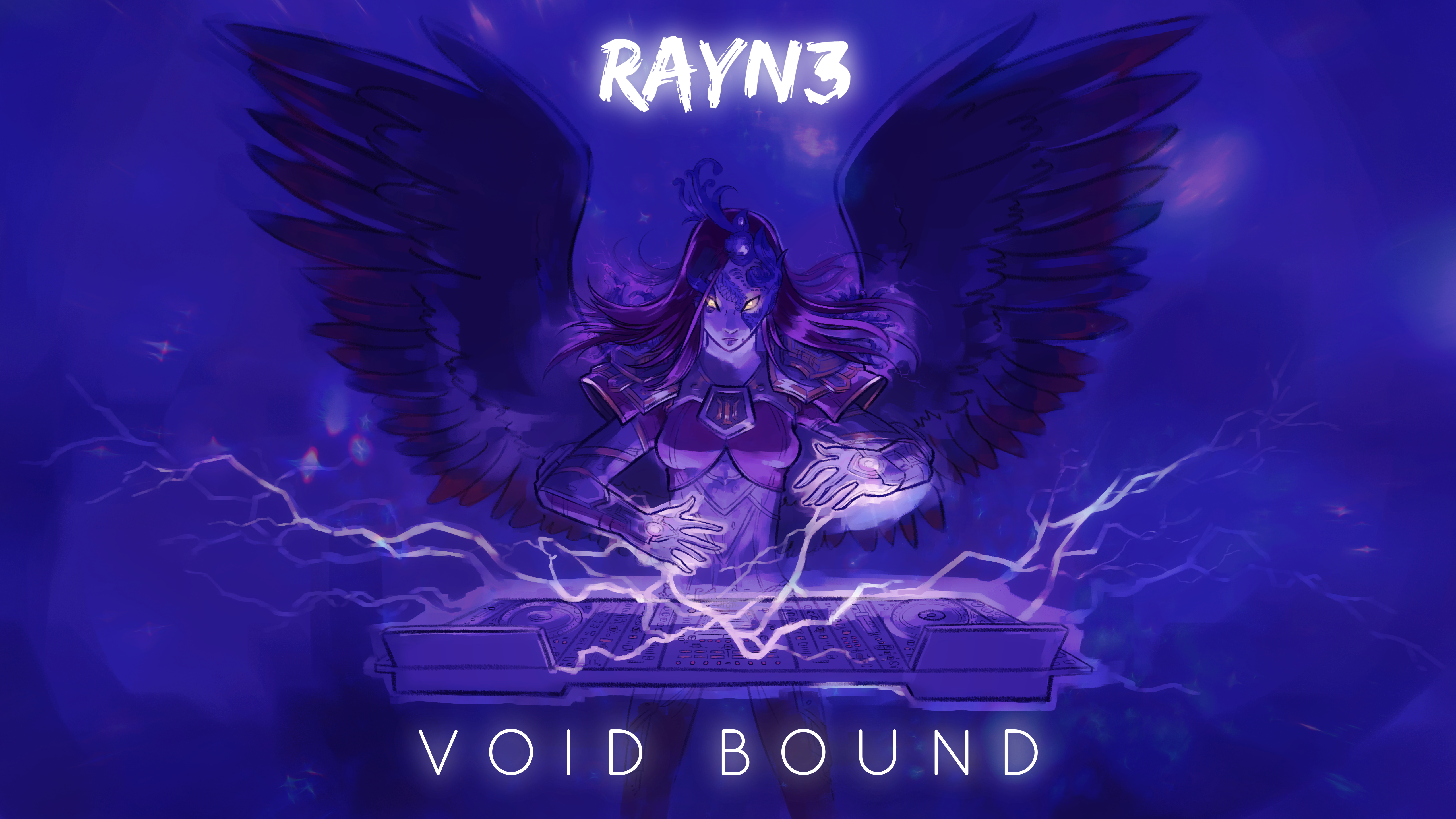 Album cover for Void Bound , by Rayn3